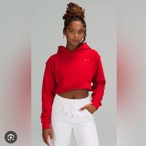 Lululemon Team 🇨🇦 Cropped Hoodie Red Size 8 Olympic Collection ❤️